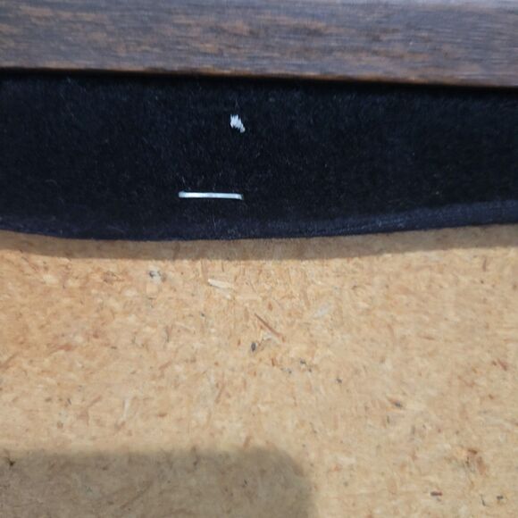 VTG MCM 3D Butterfly String Art 18.5x18.5” Copper Colored Thread Brown Velvet - Picture 9 of 14